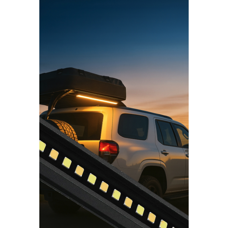 AURORA Kempera Lineārais Apgaismojums Balta Un Oranža Gaisma 12Voltu 600mm